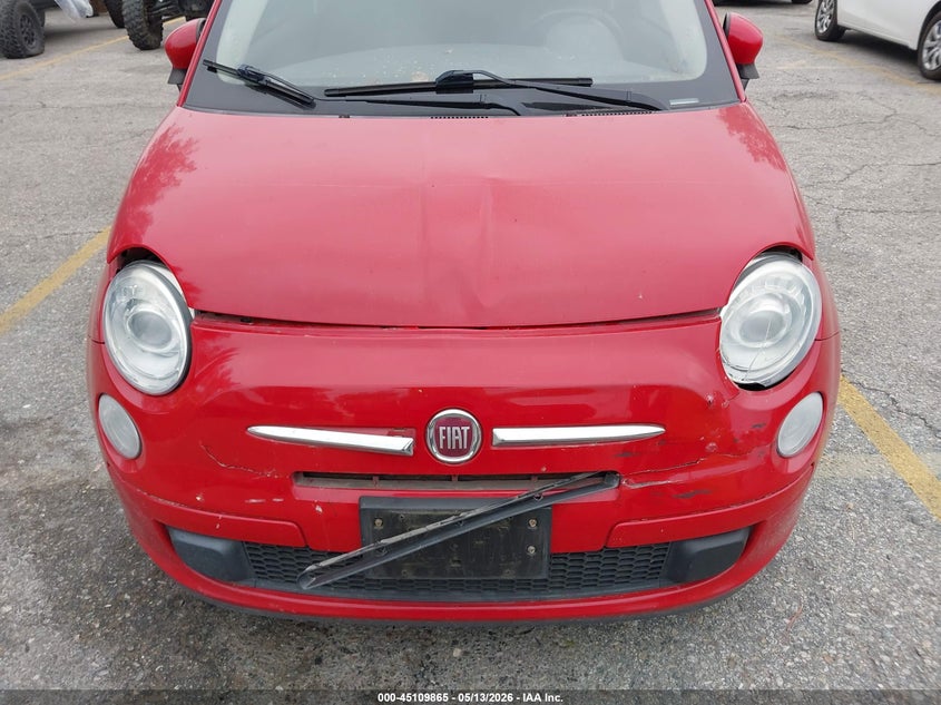 2012 Fiat 500C Pop VIN: 3C3CFFDR0CT128533 Lot: 45109865