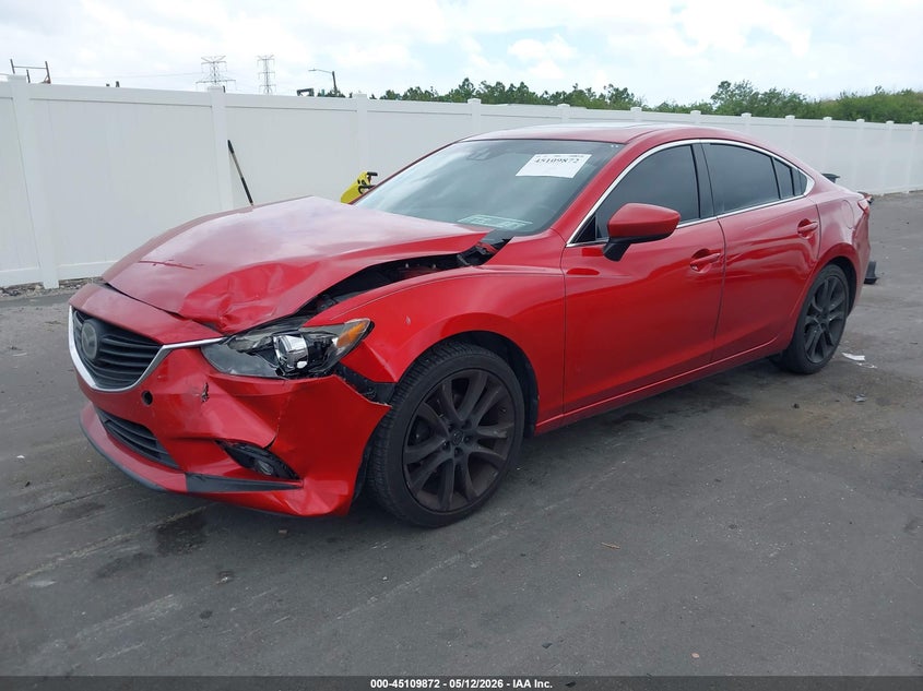 Vin: jm1gj1w50f1218835, lot: 45607456, mazda mazda6 i grand touring 20152