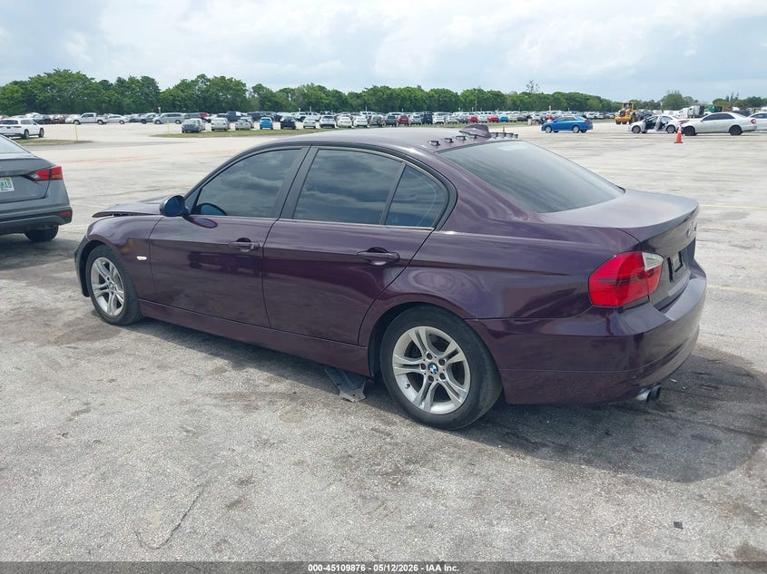 2008 BMW 3ER SEDAN 3.0L I-6 DOHC, VVT, 230HP