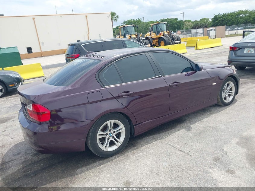 2008 BMW 3ER SEDAN 3.0L I-6 DOHC, VVT, 230HP