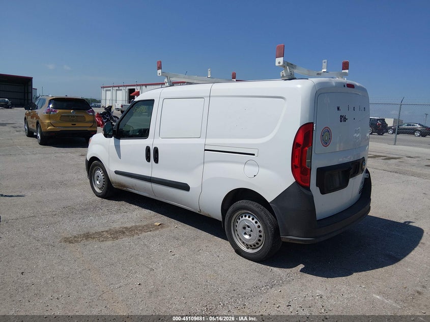 Vin: zfberfat9g6b09108, lot: 45607464, ram promaster city tradesman 20163