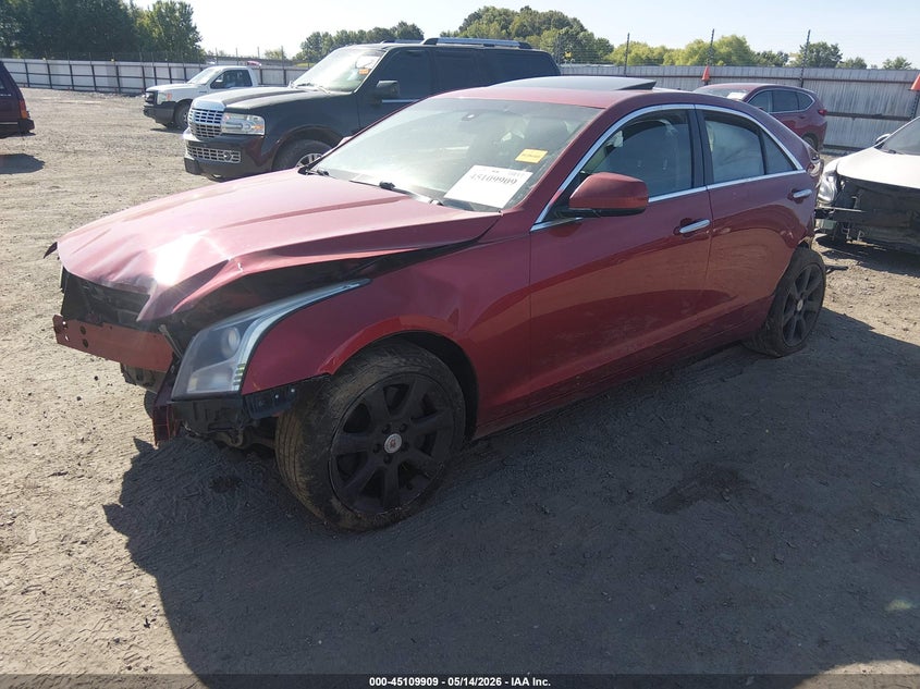 Vin: 1g6ag5rx5e0172032, lot: 45607493, cadillac ats standard 20142