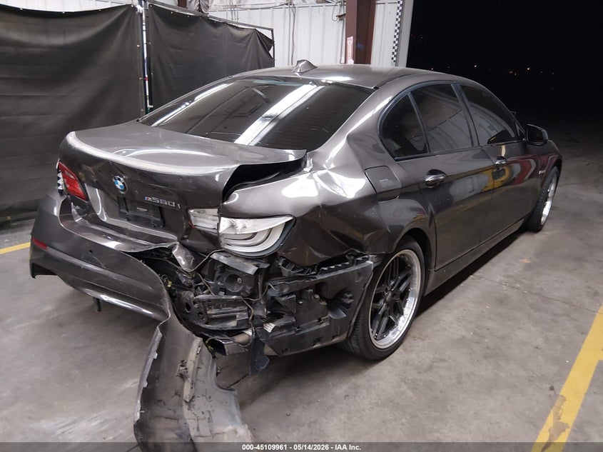 Vin: wbafr9c57bde81663, lot: 45607545, bmw 550i 20114