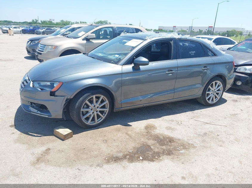 Vin: waub8gff7g1081327, lot: 45607601, audi a3 2.0t premium 20162