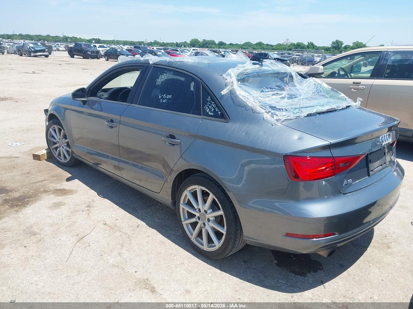 2016 AUDI A3 auction photo 3