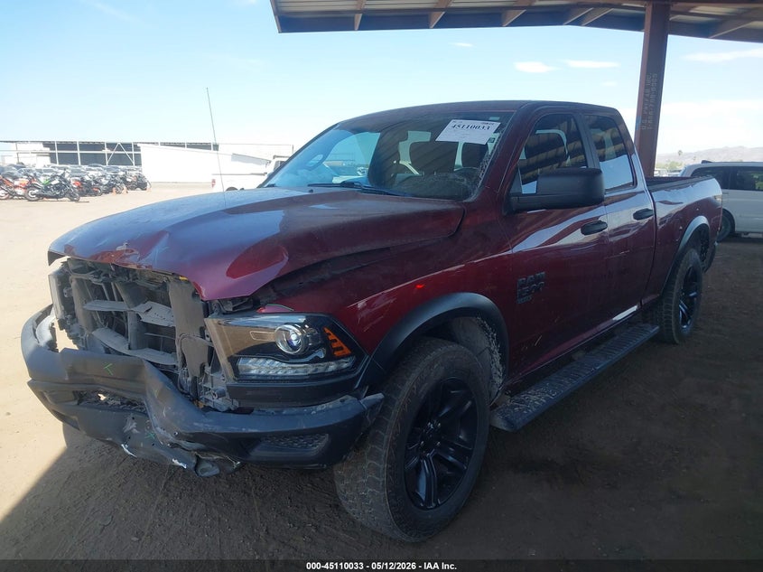 2021 Ram 1500 Classic Warlock  4x2 6'4 Box 1C6RR6GG2MS513223 photo 1
