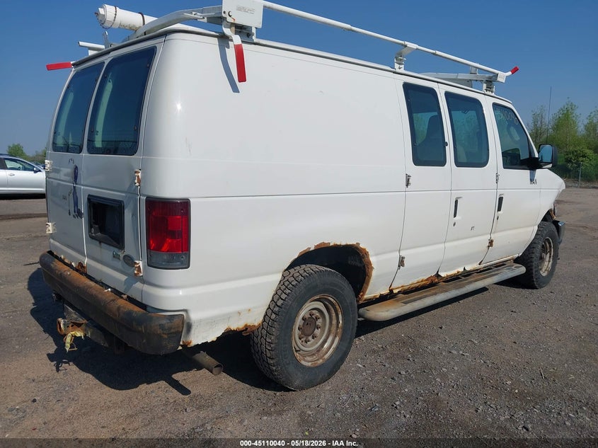 Vin: 1ftne2ew0dda11790, lot: 45607624, ford e-250 commercial 20134