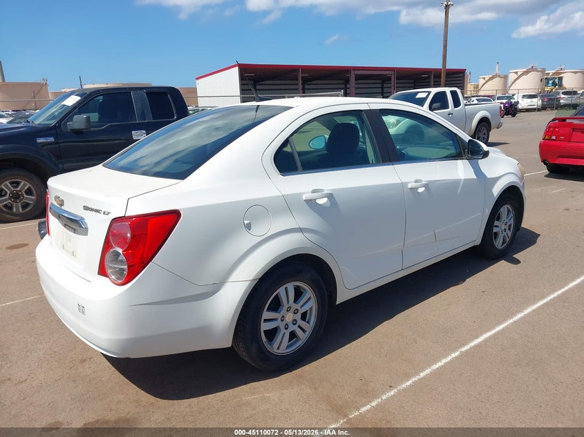 Vin: 1g1jc5sh5e4153462, lot: 45607656, chevrolet sonic lt auto 20144