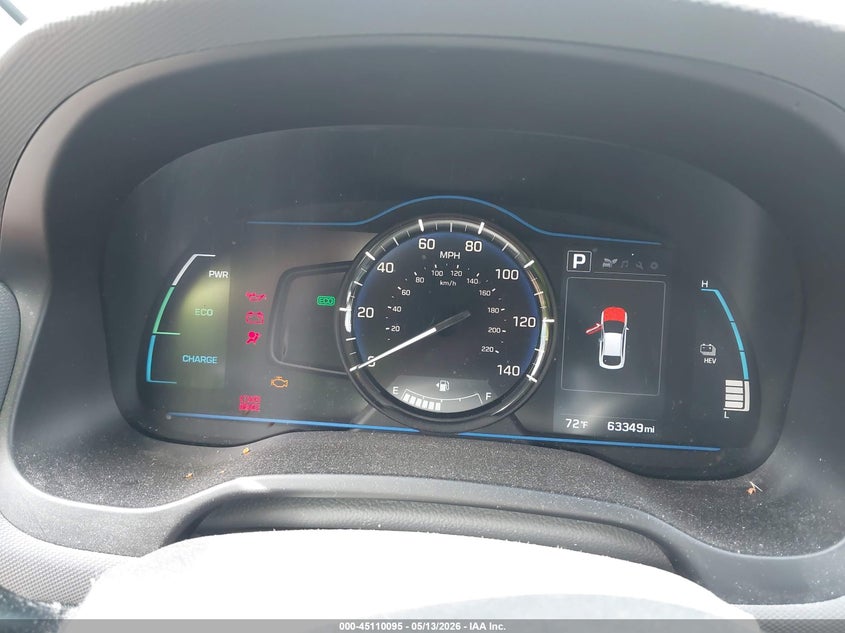 2019 Hyundai Ioniq Plug-In Hybrid VIN: KMHC65LD3KU132099 Lot: 45110095