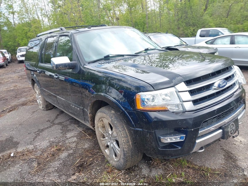 Vin: 1fmjk1mt8gef44229, lot: 45607691, ford expedition max platinum 2016 img_1