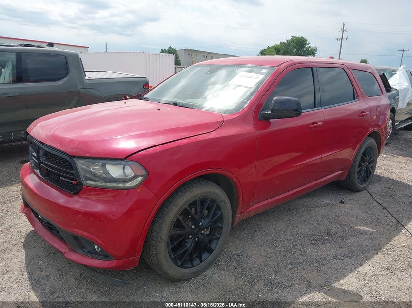 Vin: 1c4rdhag9gc483261, lot: 45607731, dodge durango sxt 20162