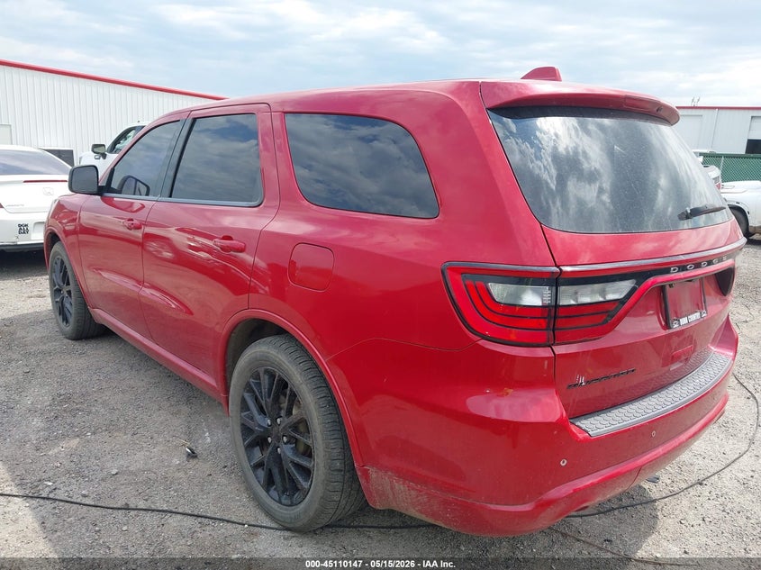 Vin: 1c4rdhag9gc483261, lot: 45607731, dodge durango sxt 20163
