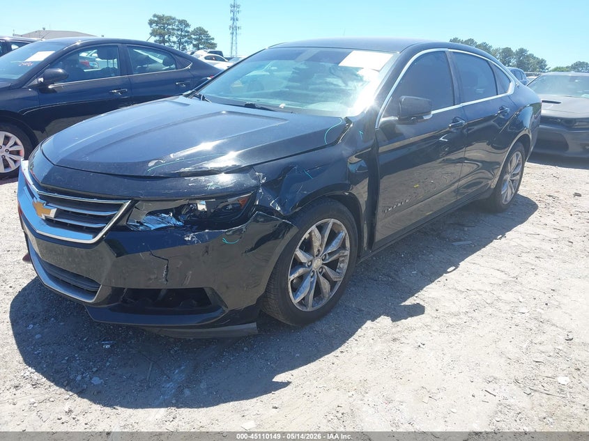 Vin: 2g1115s3xg9127532, lot: 45607733, chevrolet impala 2lt 20162