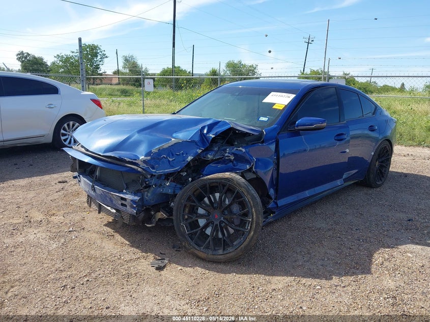 Vin: 1g6dp5rk2l0119531, lot: 45607812, cadillac ct5 sport 20202