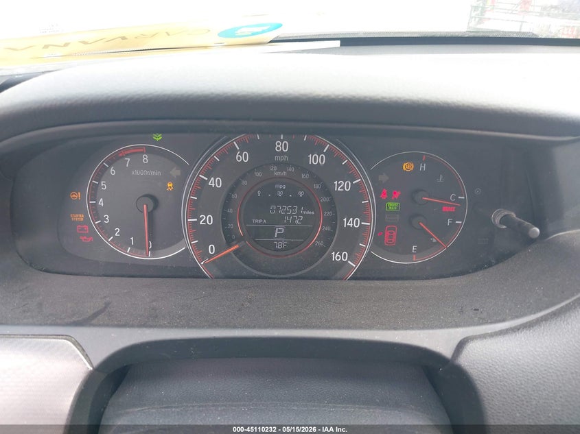 2017 HONDA ACCORD auction photo 7
