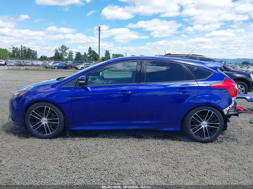 2013 FORD FOCUS ST HATCHBACK 2.0L I-4 DI, DOHC, VVT, TURBO, 252HP