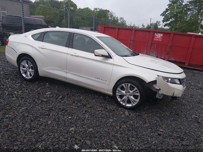 Vin: 1g1115sl7eu122000, lot: 45607979, chevrolet impala 1lt 20141