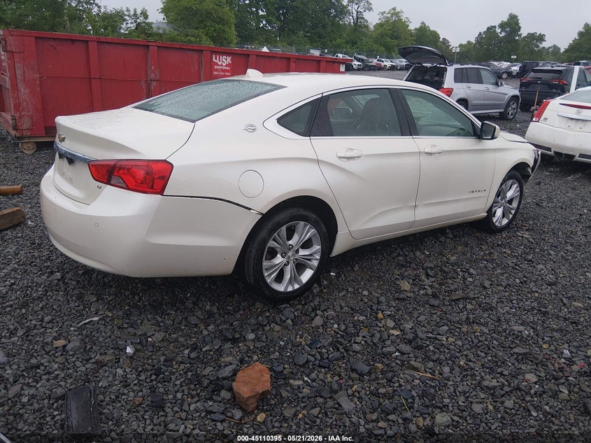 Vin: 1g1115sl7eu122000, lot: 45607979, chevrolet impala 1lt 20144