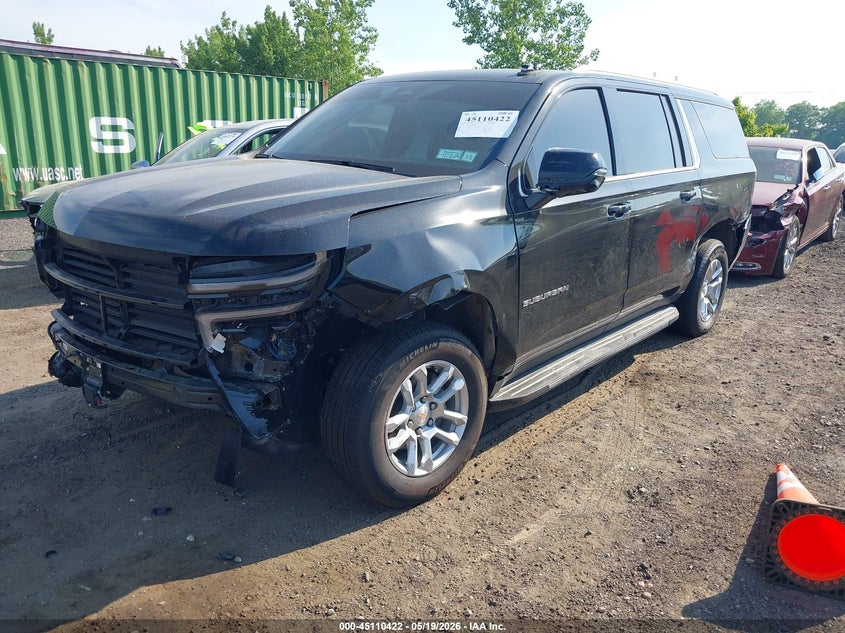 Vin: 1gns6ckd2tr123878, lot: 45608006, chevrolet suburban lt, 4wd 20262