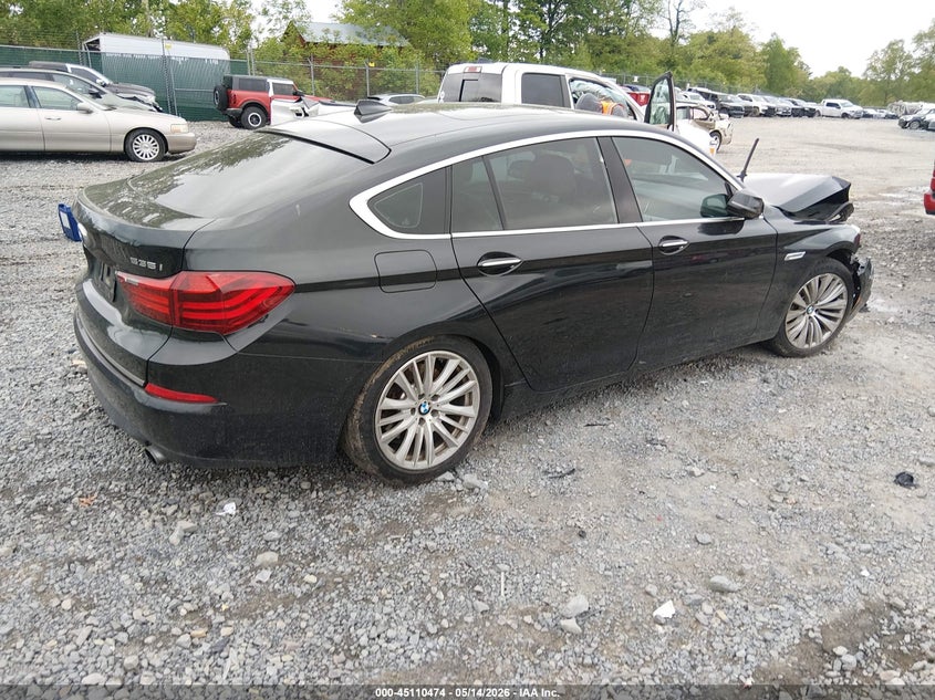 Vin: wba5m2c50fd872061, lot: 45608058, bmw 535i gran turismo 20154