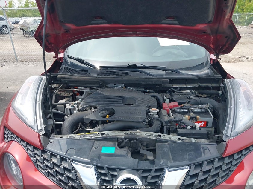 2015 Nissan Juke Sv VIN: JN8AF5MV1FT559719 Lot: 45110477