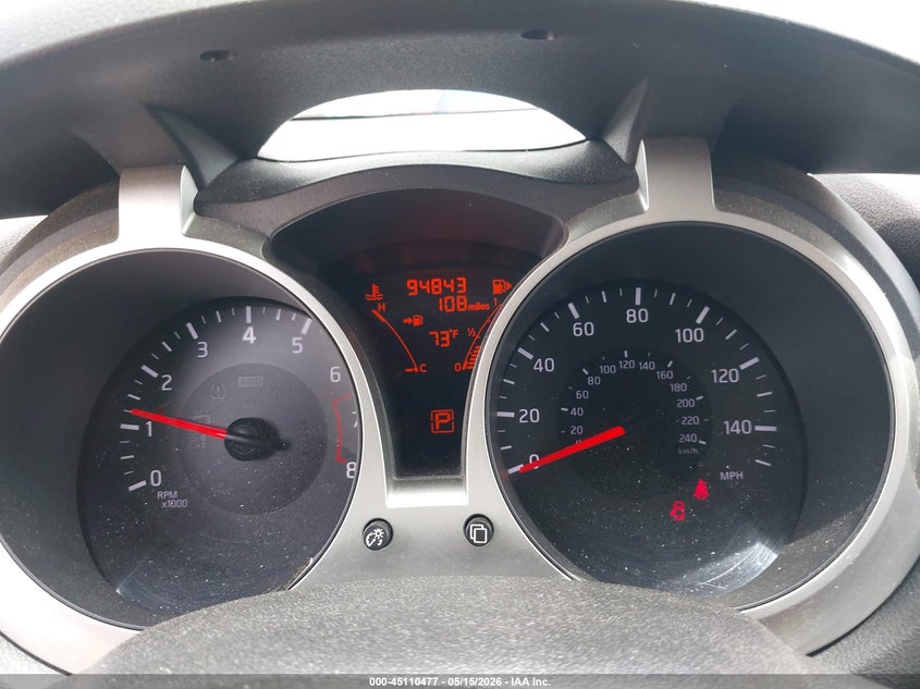 2015 Nissan Juke Sv VIN: JN8AF5MV1FT559719 Lot: 45110477