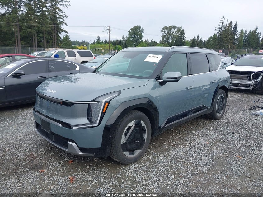 Vin: kndadfs58r6026246, lot: 45608066, kia ev9 land 20242
