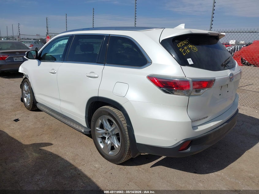 2016 TOYOTA HIGHLANDER auction photo 3
