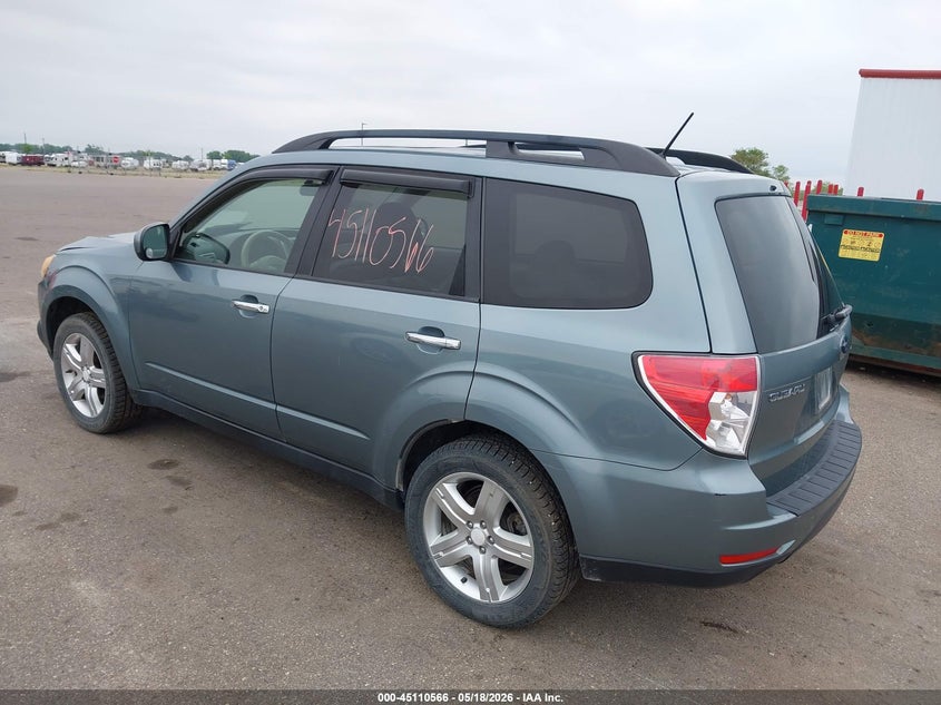 2009 SUBARU FORESTER auction photo 3