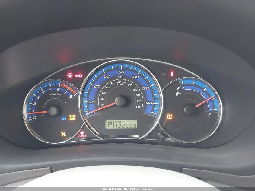 2009 SUBARU FORESTER auction photo 7