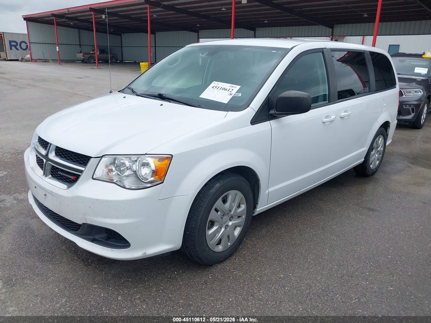 Vin: 2c4rdgbg4jr311792, lot: 45608196, dodge grand caravan se 20182