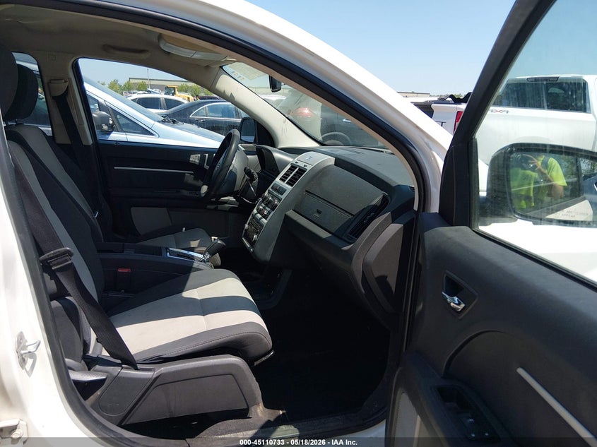2009 Dodge Journey 3.5 Sxt white Lot 111045110733 Vin 3D4GG57V49T204828