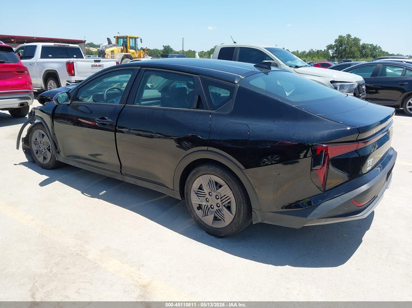 2025 KIA K4 auction photo 3