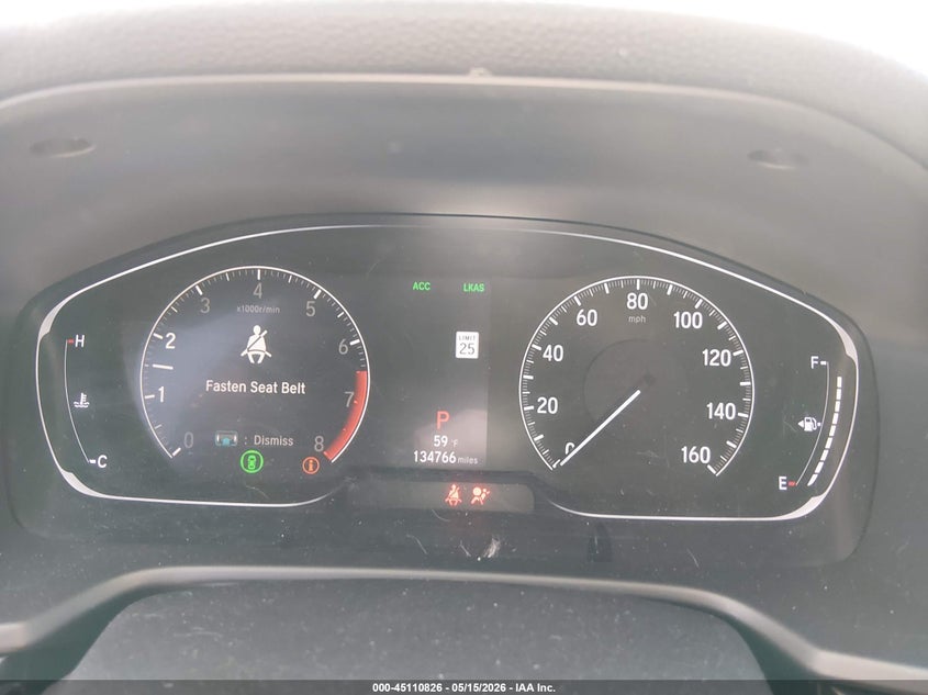 2018 HONDA ACCORD auction photo 7