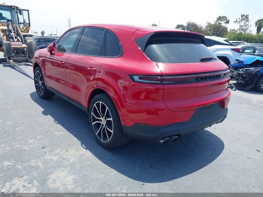 Vin: wp1aa2ay5rda02039, lot: 45608423, porsche cayenne 20243