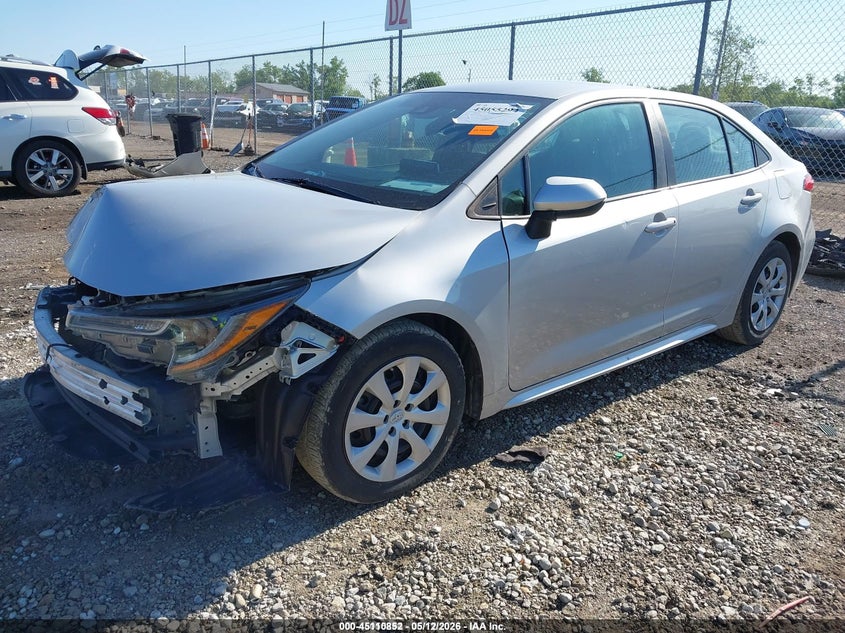 2021 Toyota Corolla Le 5YFEPMAEXMP203458 photo 1