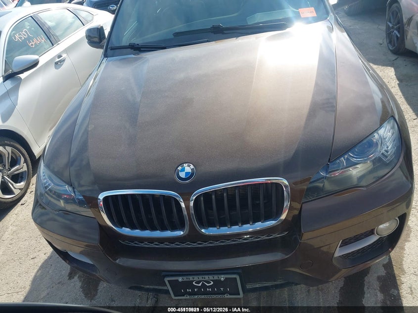 2013 BMW X6 xDrive35I VIN: 5UXFG2C59DL787106 Lot: 45110921