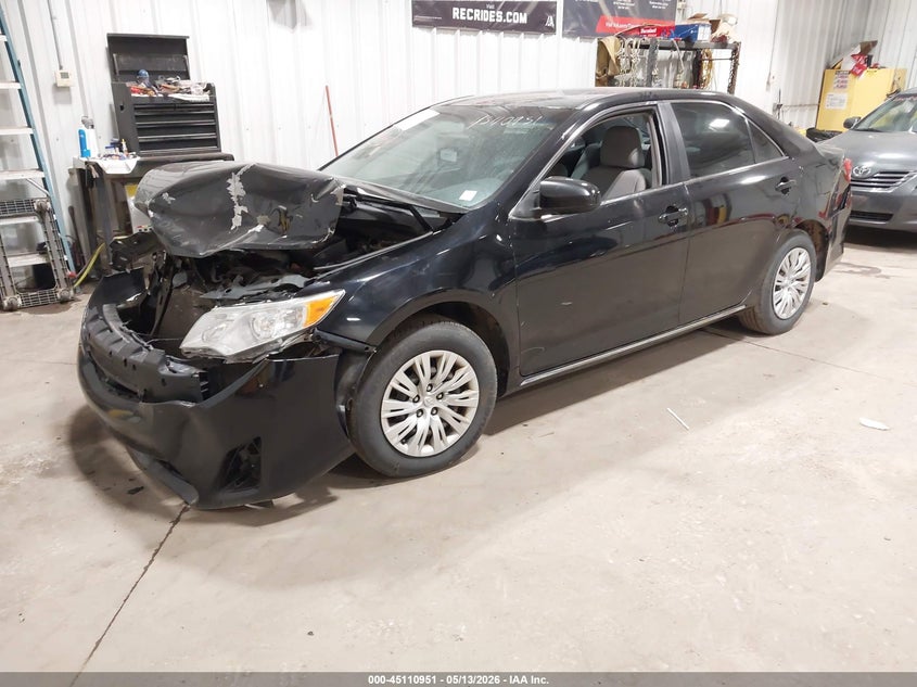 2012 TOYOTA CAMRY SEDAN 2.5L I-4 DOHC, VVT, 178HP