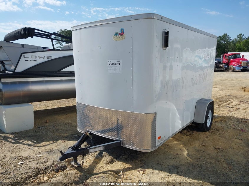 2020 COVERED WAGON ENCLOSED TRAILER auction photo 2
