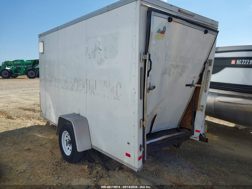 2020 COVERED WAGON ENCLOSED TRAILER auction photo 3