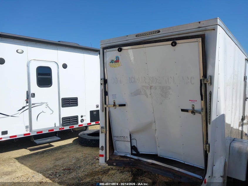 2020 COVERED WAGON ENCLOSED TRAILER auction photo 4