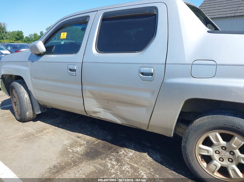 2006 Honda Ridgeline Rts VIN: 2HJYK16416H550367 Lot: 45110993