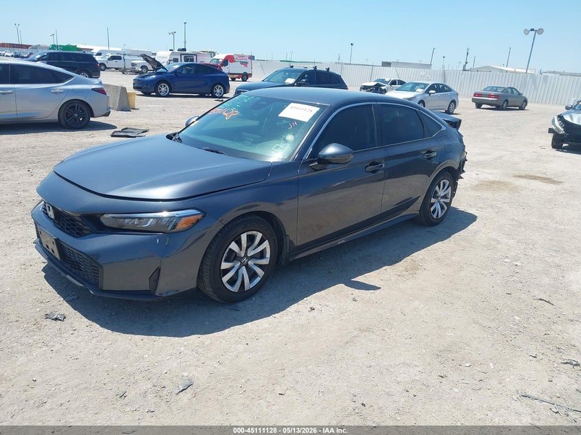 VIN 2HGFE2F22TH526812 2026 HONDA CIVIC LX