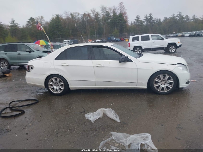 2012 MERCEDES-BENZ E-KLASSE SEDAN 3.5L V-6 DI, DOHC, VVT, 302HP