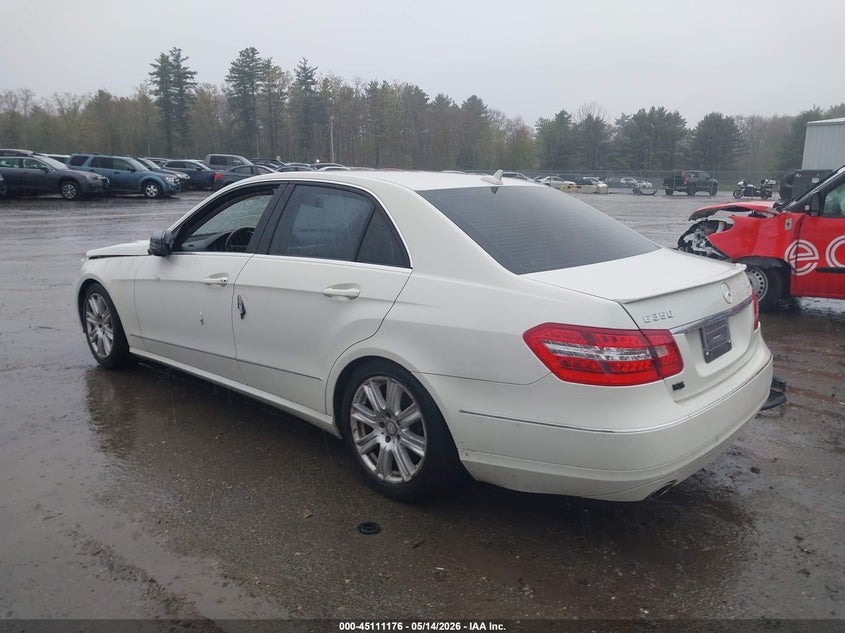 2012 MERCEDES-BENZ E-KLASSE SEDAN 3.5L V-6 DI, DOHC, VVT, 302HP