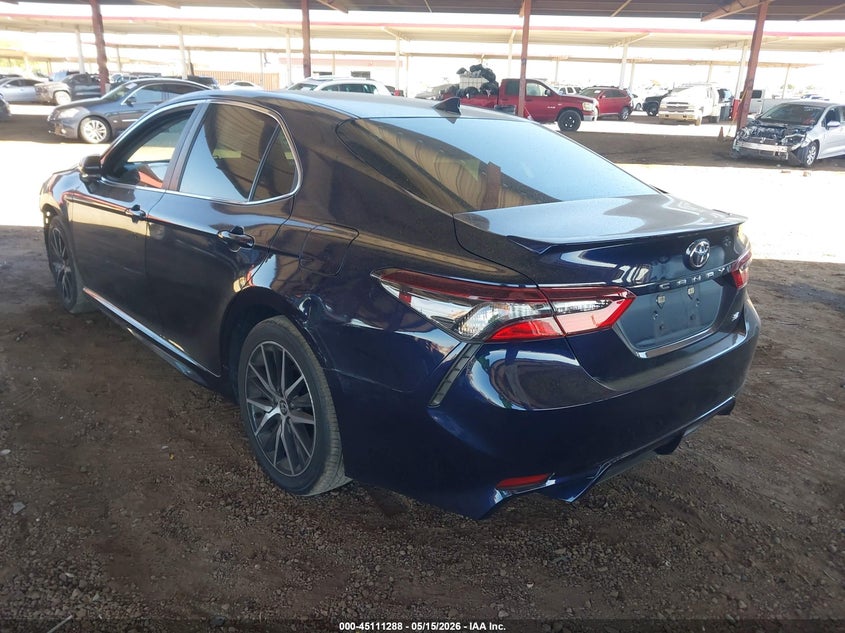 2022 TOYOTA CAMRY auction photo 3