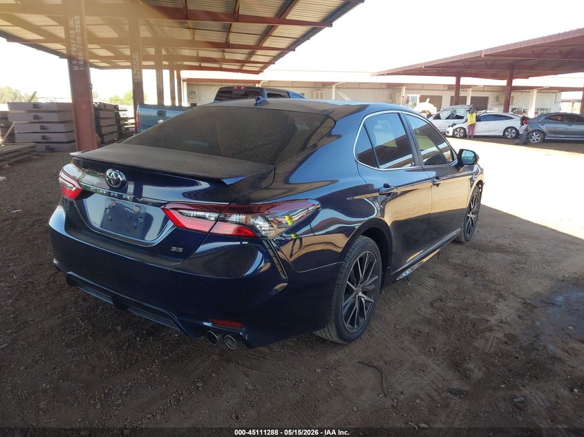 2022 TOYOTA CAMRY auction photo 4
