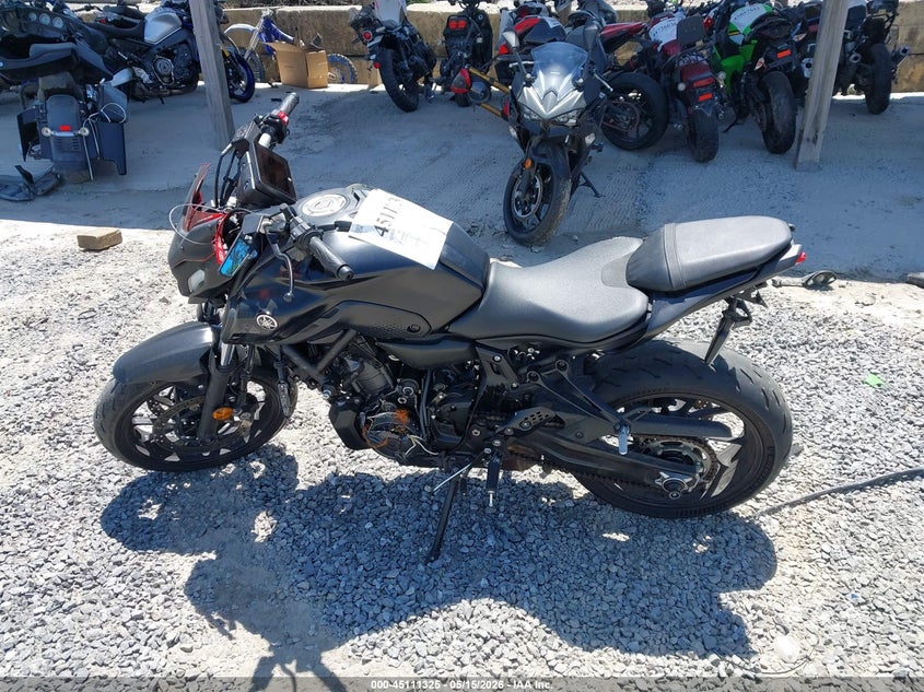 2024 Yamaha Mt07 VIN: JYARM32E7RA010193 Lot: 45111325