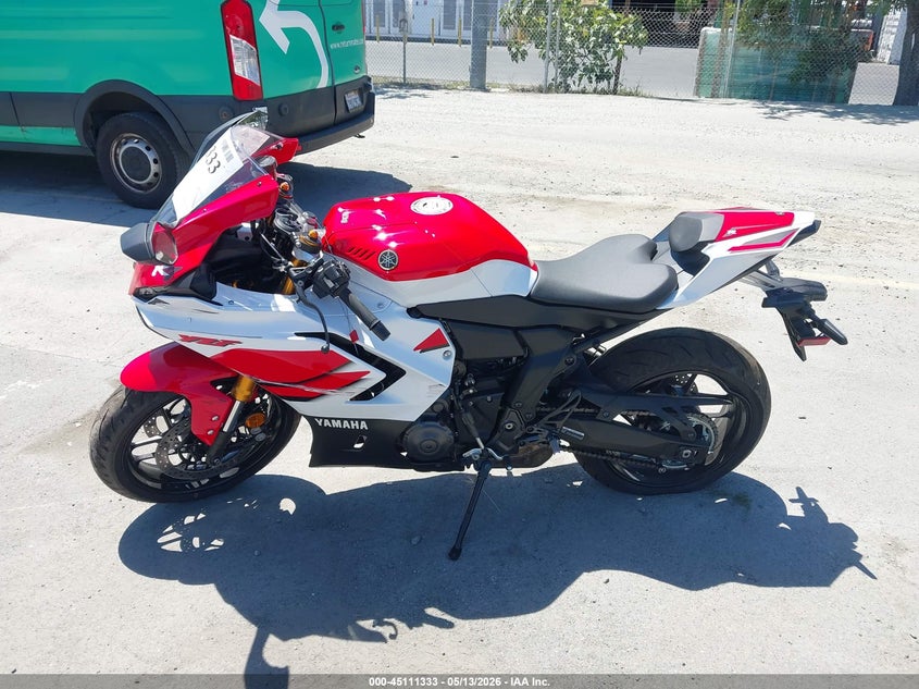 2026 Yamaha Yzfr7 VIN: JYARM60Y3TA000301 Lot: 45111333