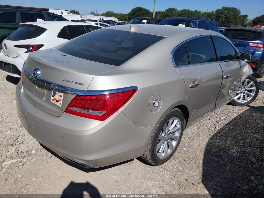 Vin: 1g4gb5g31gf151292, lot: 45608936, buick lacrosse leather 20164
